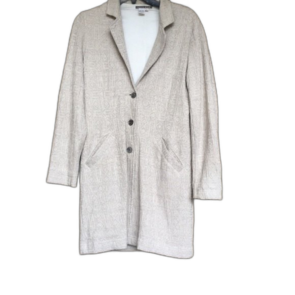 Vintage Anthropology Isabella Bird linen coat cardigan